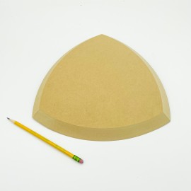 Spherical Triangle 11 inch Pottery Form